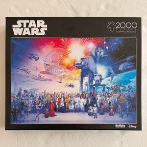 Buffalo Games Star Wars You Were the Chosen One 2000 Piece Jigsaw Puzzle NWT